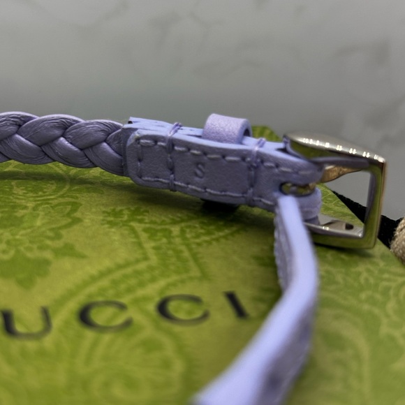 NWT! Gucci Lavender Leather Bracelet Comes with Box - Picture 7 of 9